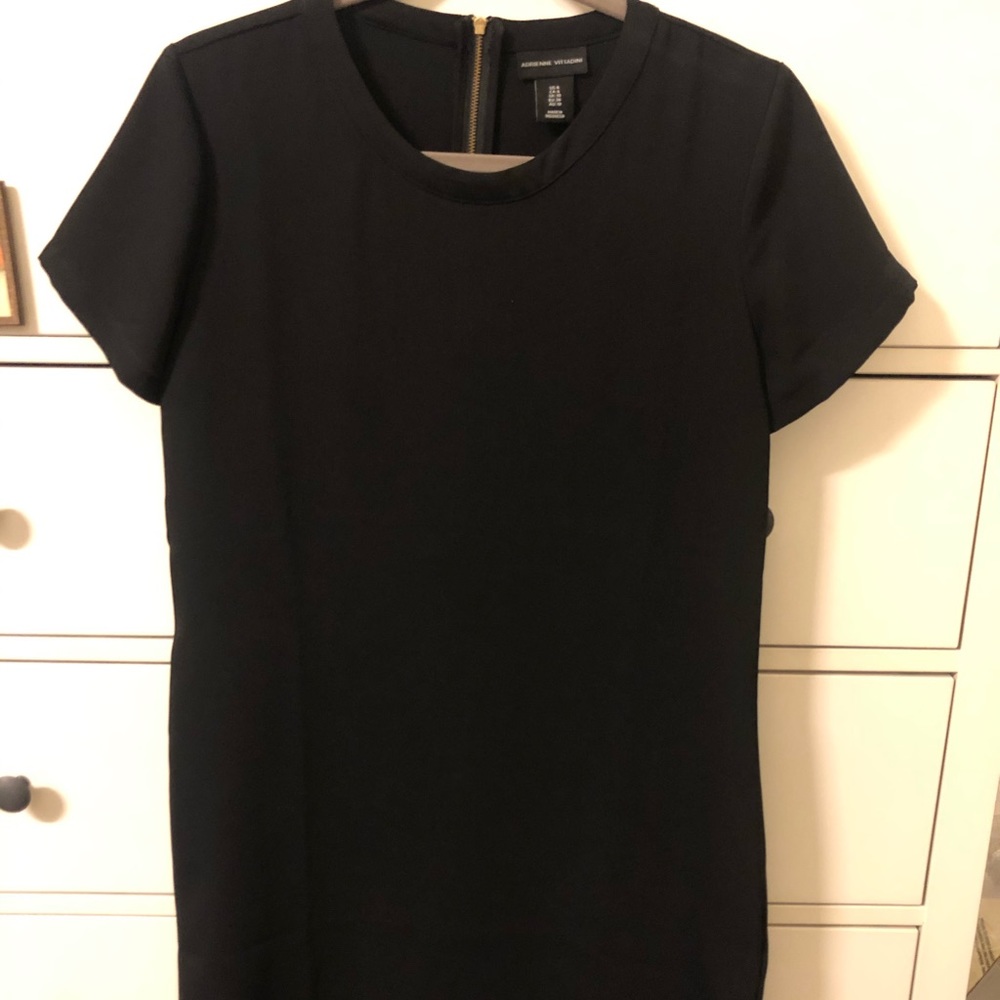 Black mini dress